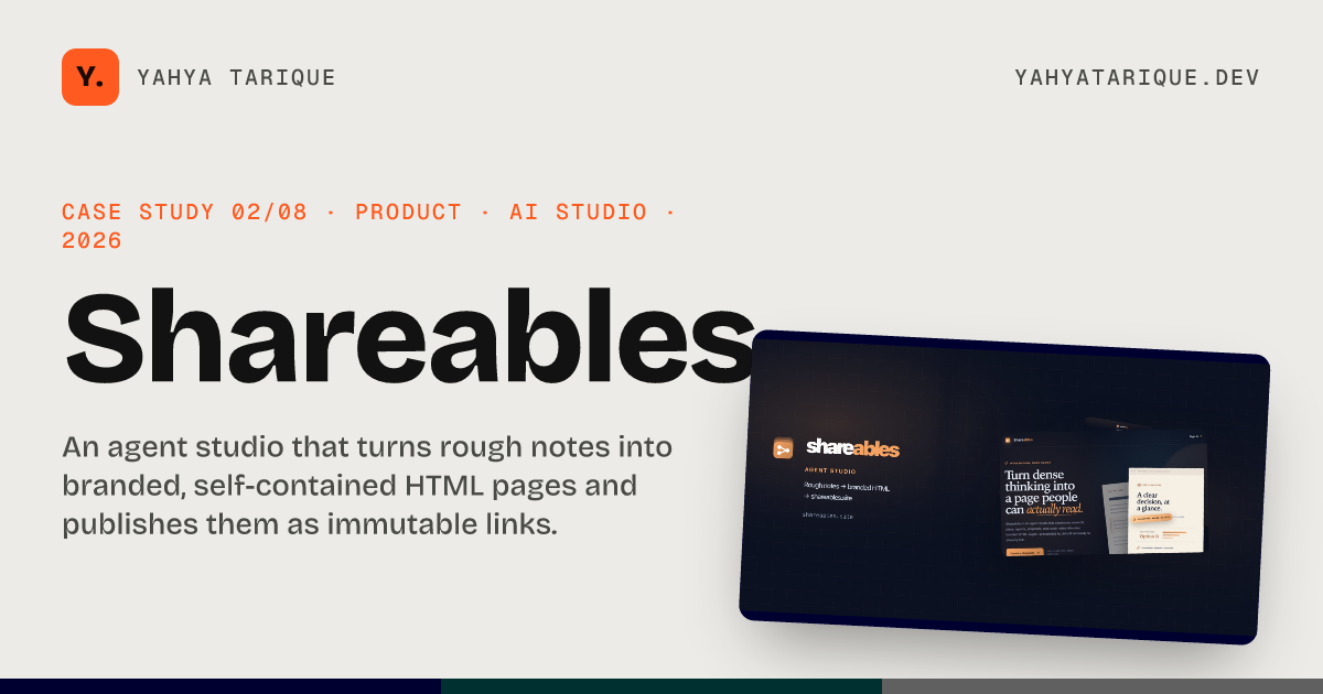 Link preview card for /work/shareables